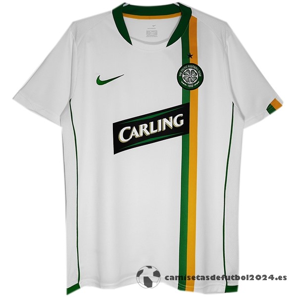 Tercera Camiseta Celtic Retro 2006 2007 Blanco Venta Replicas