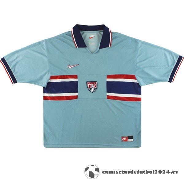 Tercera Camiseta Estados Unidos Retro 1995 1997 Azul Venta Replicas