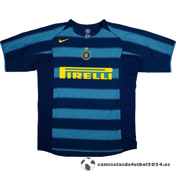 Tercera Camiseta Inter Milán Retro 2004 2005 Negro Venta Replicas