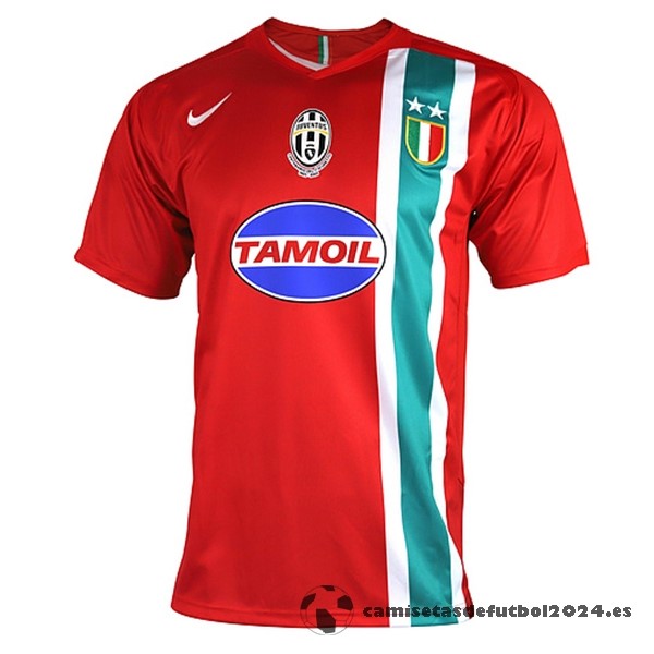 Tercera Camiseta Juventus Retro 2005 2006 Rojo Venta Replicas