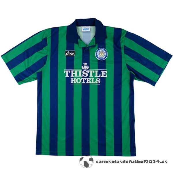 Tercera Camiseta Leeds United Retro 1994 1996 Verde Venta Replicas