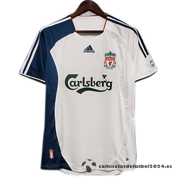 Tercera Camiseta Liverpool Retro 2006 2007 Blanco Venta Replicas