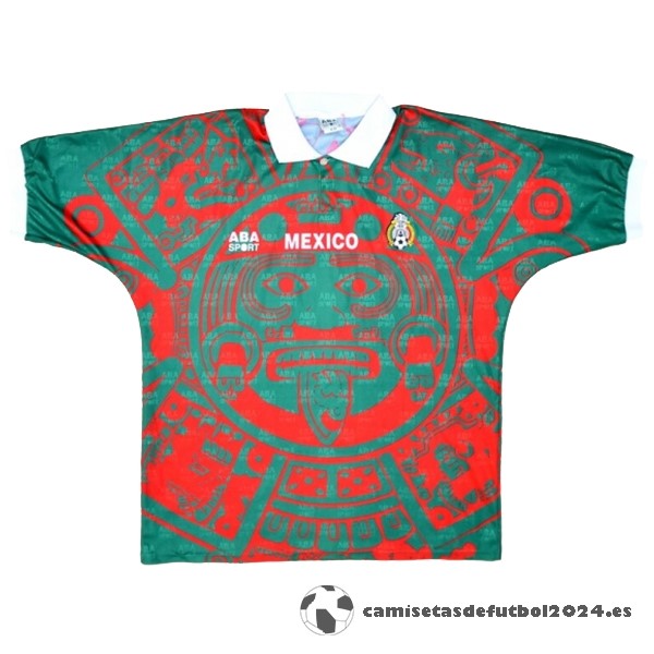 Tercera Camiseta Mexico Retro 1998 Rojo Venta Replicas