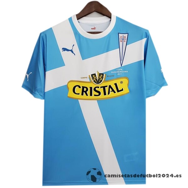 Tercera Camiseta Universidad Católica Retro 2011 Azul Venta Replicas