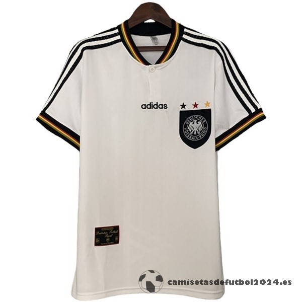 Casa Camiseta Alemania Retro 1996 Blanco Venta Replicas