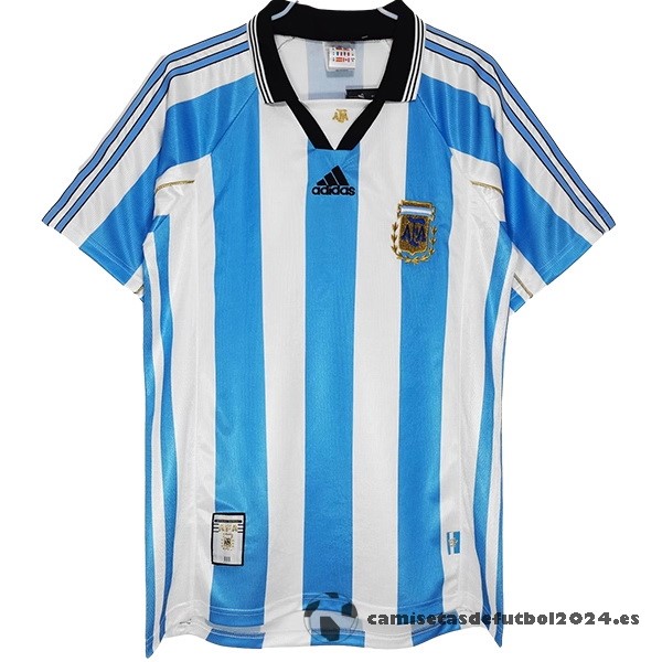 Casa Camiseta Argentina Retro 1998 Azul Venta Replicas