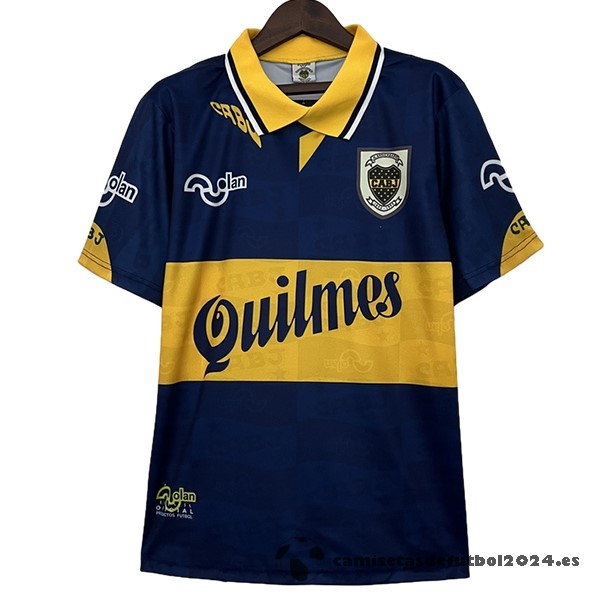 Casa Camiseta Boca Juniors Retro 1995 1996 Azul Venta Replicas