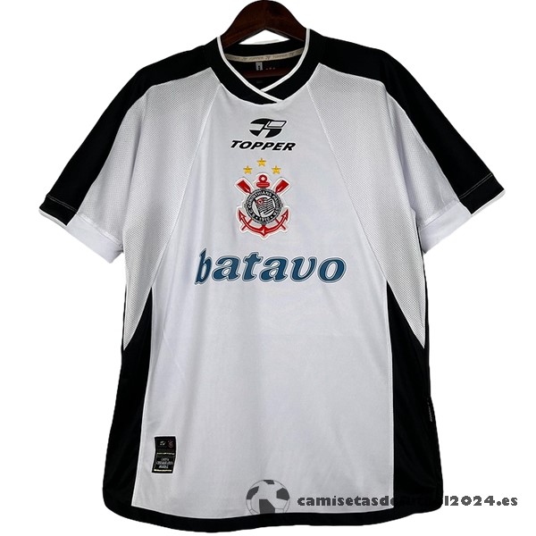 Casa Camiseta Corinthians Paulista Retro 2000 Blanco Venta Replicas