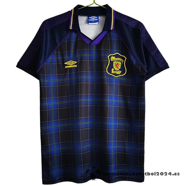 Casa Camiseta Escocia Retro 1994 1996 Azul Venta Replicas