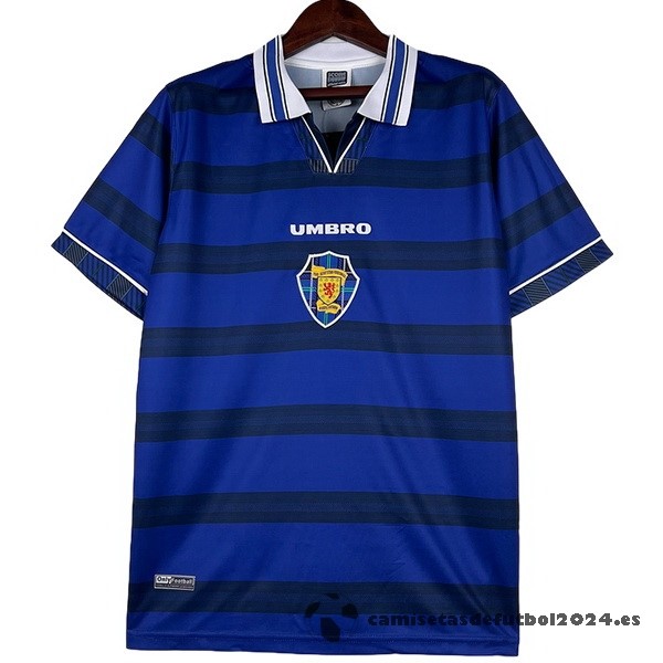 Casa Camiseta Escocia Retro 1998 Azul Venta Replicas