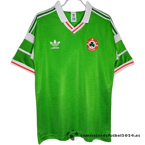 Casa Camiseta Irlanda Retro 1988 1990 Verde Venta Replicas