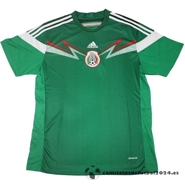 Casa Camiseta Mexico Retro 2014 Verde Venta Replicas