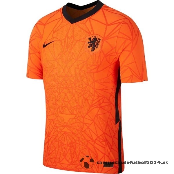 Casa Camiseta Países Bajos Retro 2021 Naranja Venta Replicas