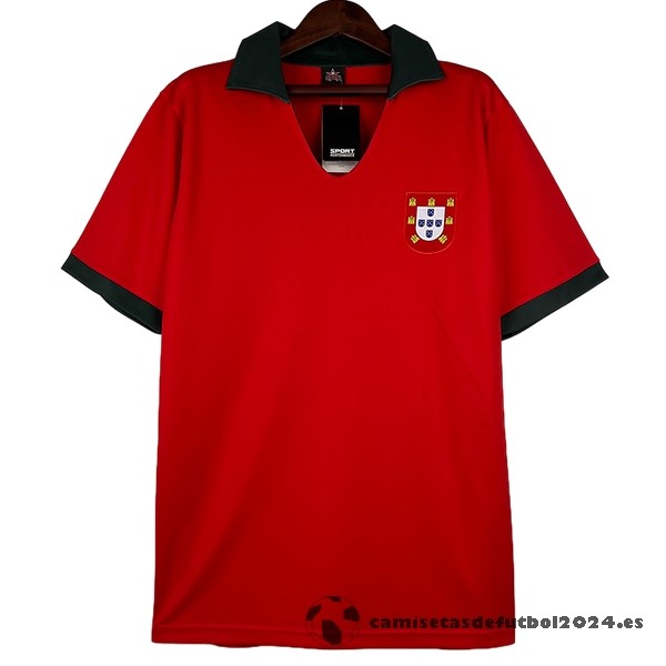 Casa Camiseta Portugal Retro 1972 Rojo Venta Replicas
