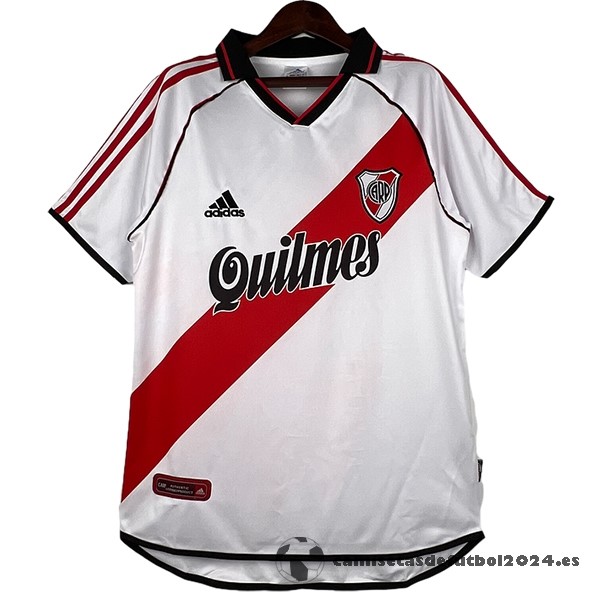 Casa Camiseta River Plate Retro 2000 2001 Blanco Venta Replicas
