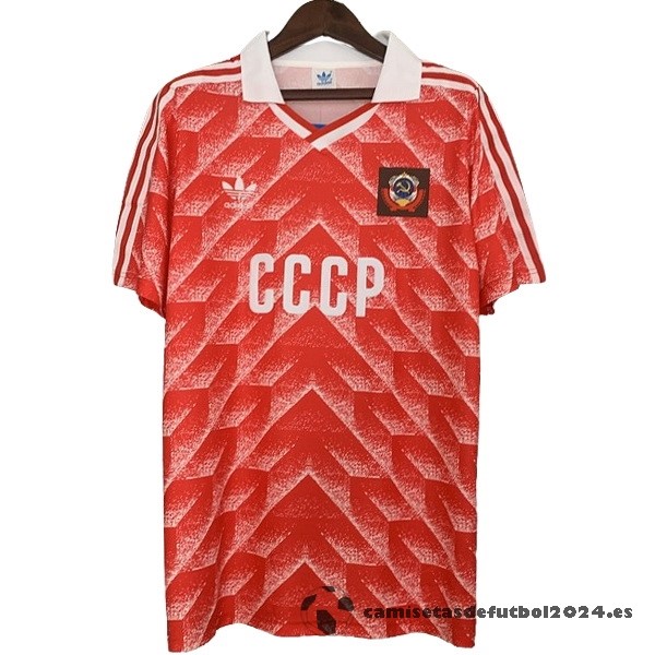 Casa Camiseta Unión Soviética Retro 1987 1988 Rojo Venta Replicas