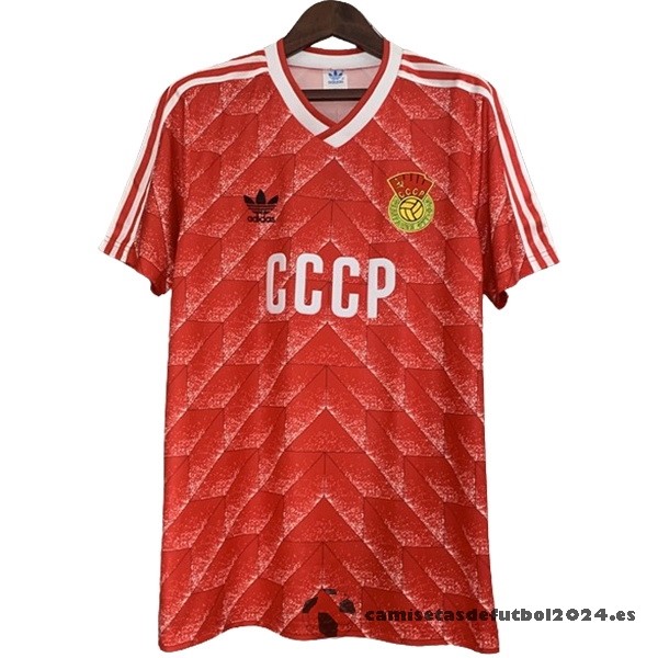 Casa Camiseta Unión Soviética Retro 1988 1989 Rojo Venta Replicas