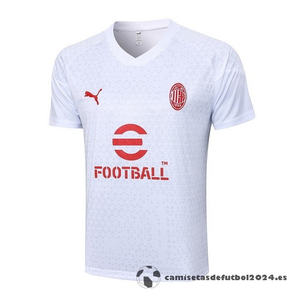 Entrenamiento AC Milan 2023 2024 Blanco Rojo Venta Replicas