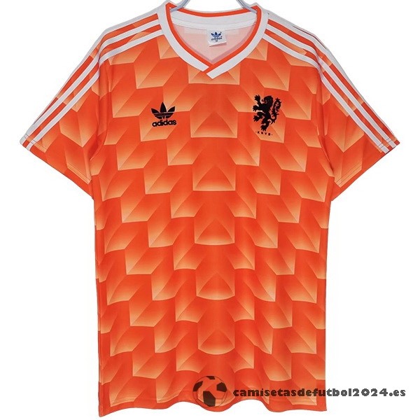 Entrenamiento Camiseta Países Bajos Retro 1988 Naranja Venta Replicas