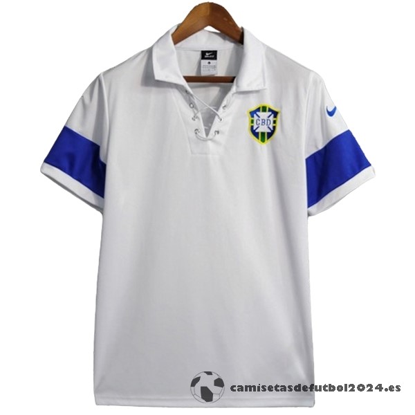 Especial Camiseta Brasil Retro 2004 Blanco Venta Replicas