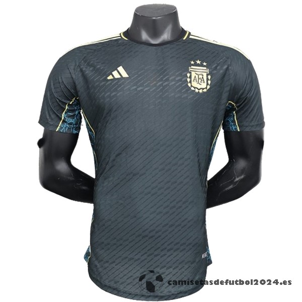 Especial Jugadores Camiseta Argentina 2024 Negro Verde Venta Replicas