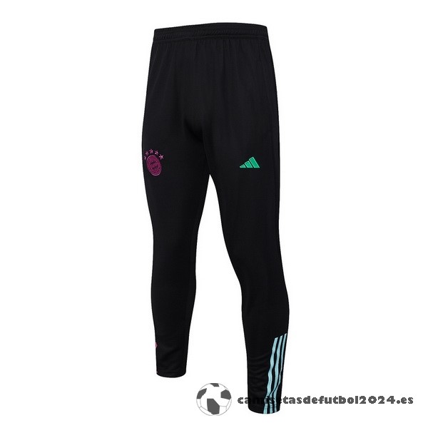 Pantalones Deportivos Bayern Múnich 2023 2024 Negro Purpura Venta Replicas