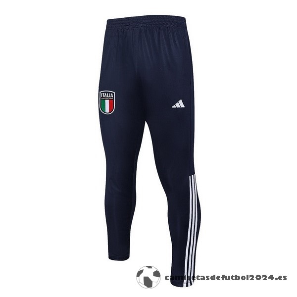 Pantalones Deportivos Italia 2023 2024 Azul Marino Blanco Venta Replicas