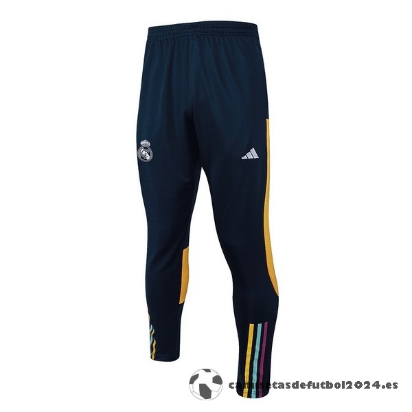 Pantalones Deportivos Real Madrid 2023 2024 Azul Marino Amarillo Venta Replicas