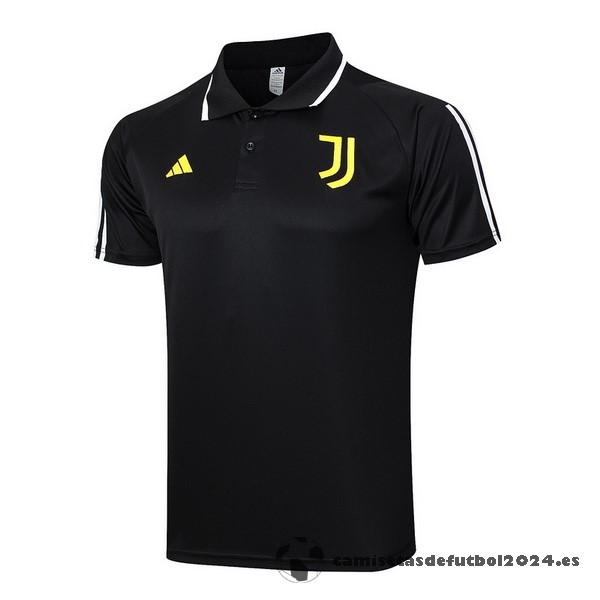 Polo Juventus 2023 2024 Negro Amarillo Venta Replicas