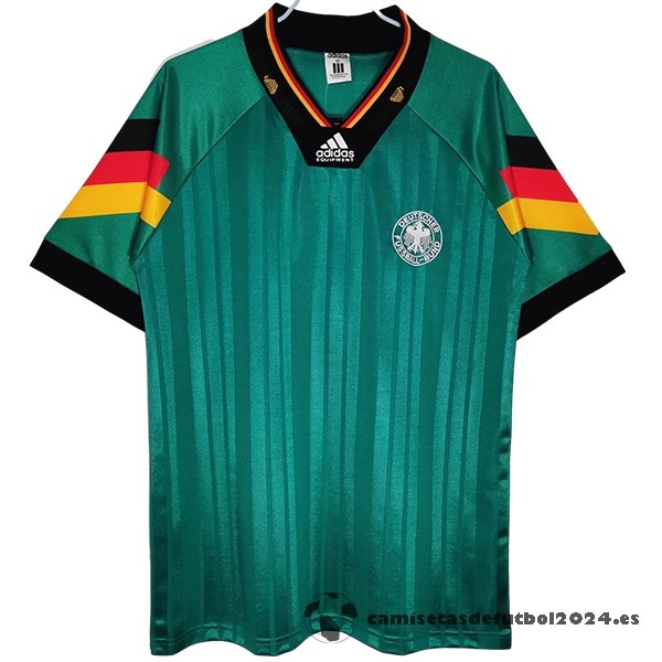 Segunda Camiseta Alemania Retro 1992 Verde Venta Replicas