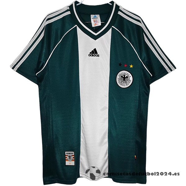 Segunda Camiseta Alemania Retro 1998 Verde Venta Replicas