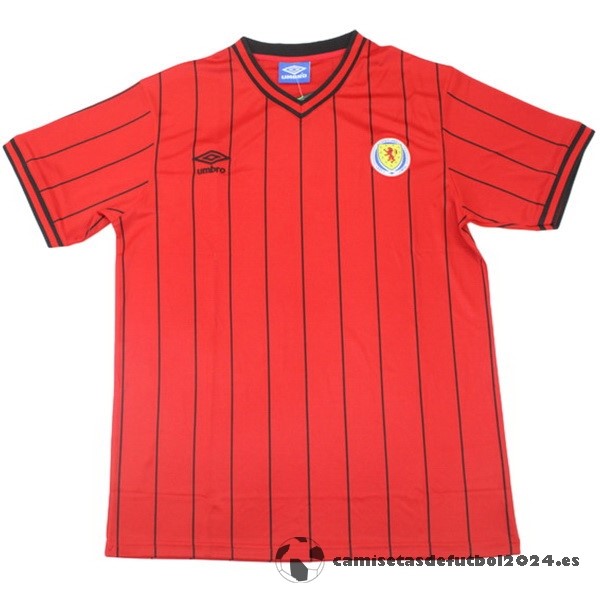 Segunda Camiseta Escocia Retro 1982 Rojo Venta Replicas