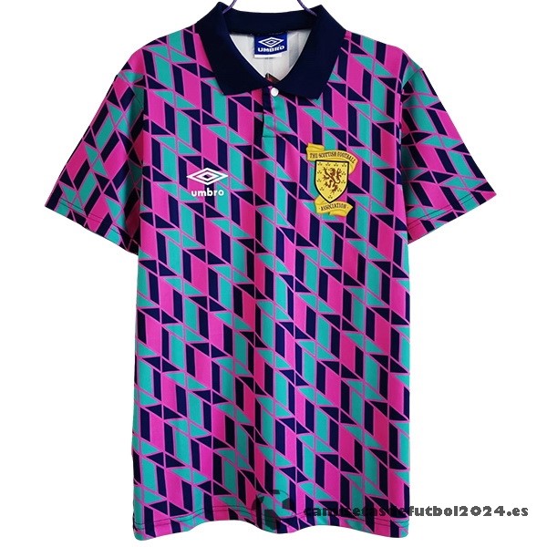 Segunda Camiseta Escocia Retro 1988 1989 Purpura Venta Replicas