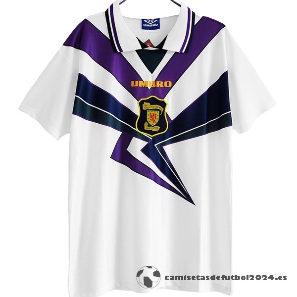 Segunda Camiseta Escocia Retro 1994 1996 Blanco Venta Replicas