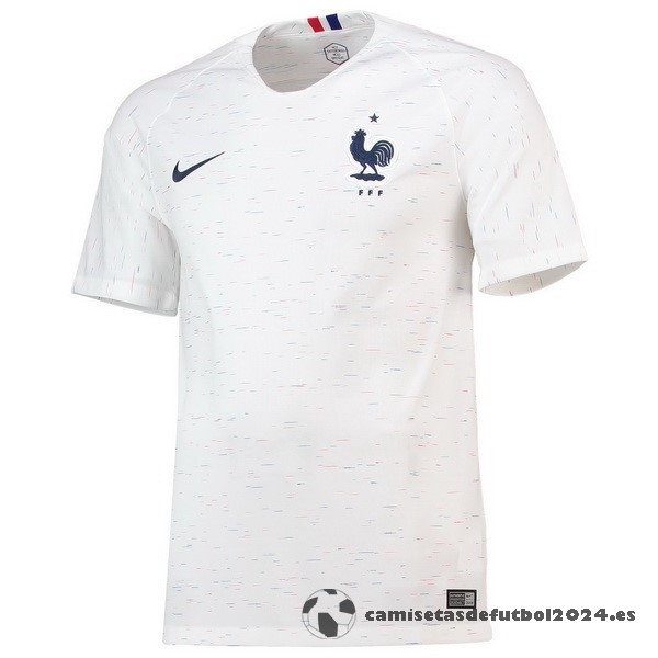 Segunda Camiseta Francia Retro 2018 Blanco Venta Replicas