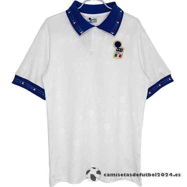 Segunda Camiseta Italy Retro 1994 Blanco Venta Replicas