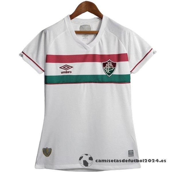 Segunda Camiseta Mujer Fluminense 2023 2024 Blanco Venta Replicas