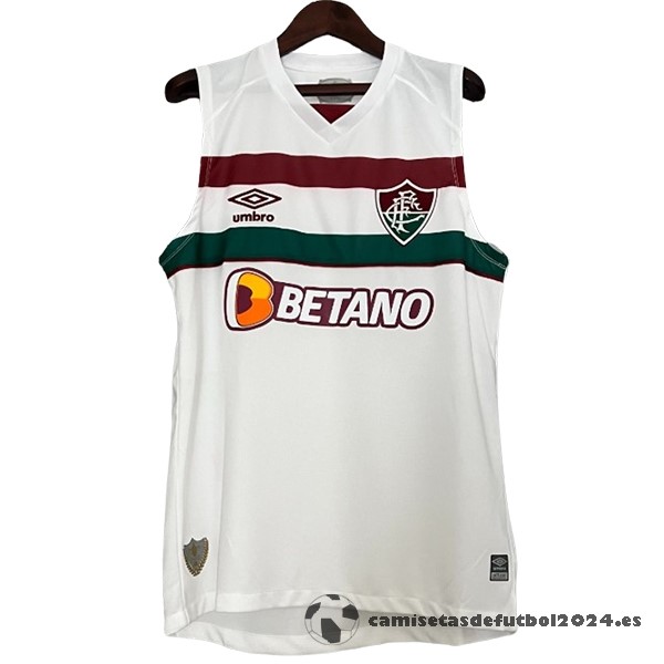 Segunda Camiseta Sin Mangas Fluminense 2023 2024 Blanco Venta Replicas