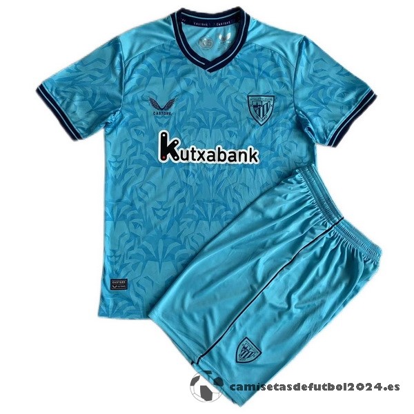 Segunda Conjunto De Hombre Athletic Bilbao 2023 2024 Azul Venta Replicas