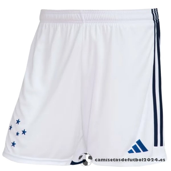 Segunda Pantalones Cruzeiro 2023 2024 Blanco Venta Replicas