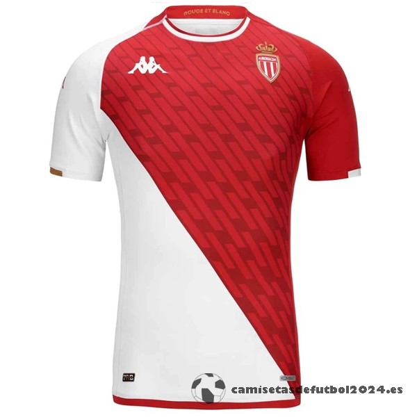 Tailandia Casa Camiseta AS Monaco 2023 2024 Rojo Blanco Venta Replicas