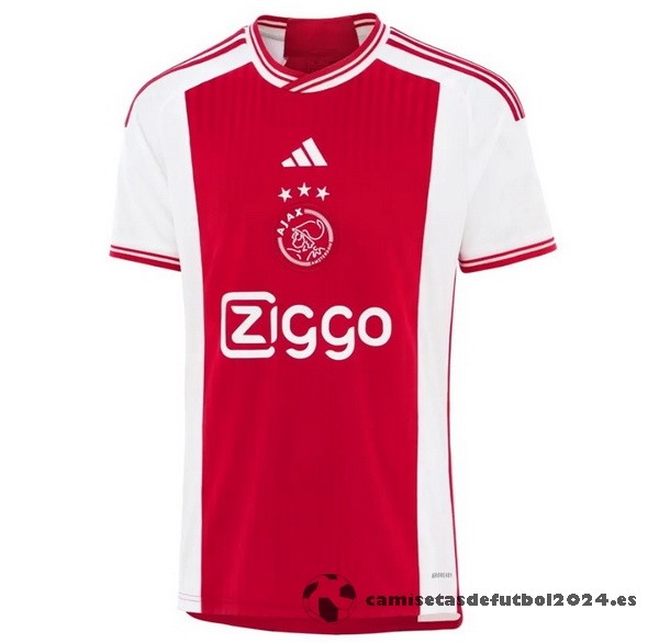 Tailandia Casa Camiseta Ajax 2023 2024 Rojo Blanco Venta Replicas