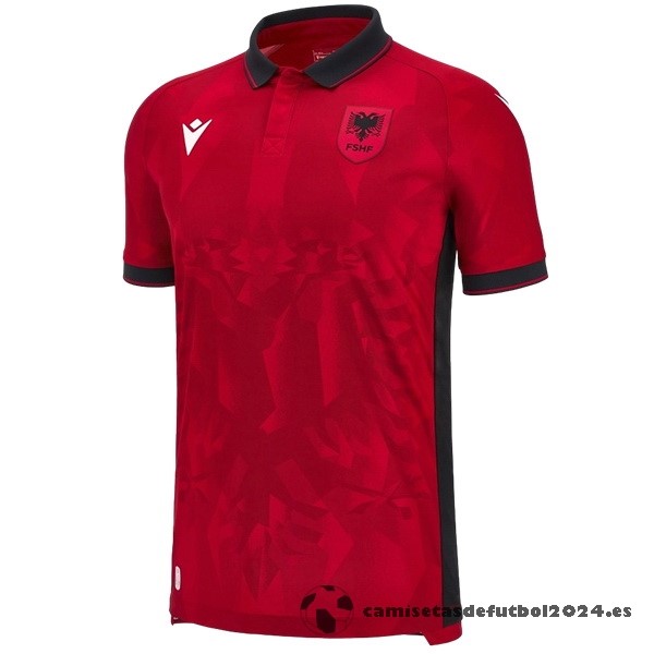 Tailandia Casa Camiseta Albania 2023 Rojo Venta Replicas