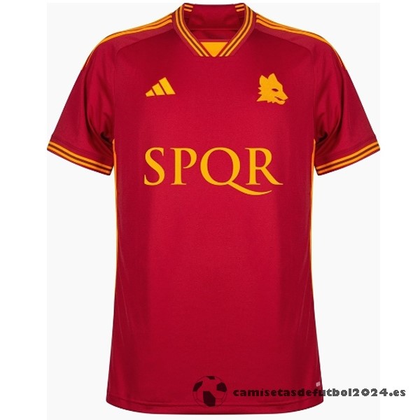 Tailandia Casa Camiseta As Roma 2023 2024 II Rojo Venta Replicas