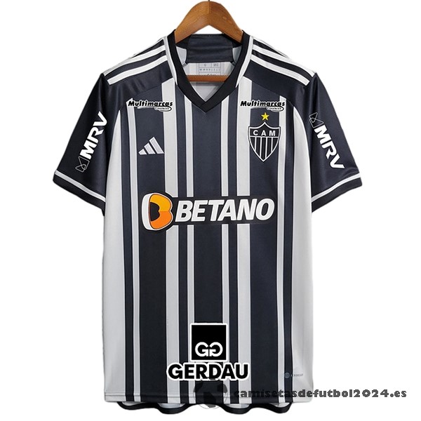 Tailandia Casa Camiseta Atlético Mineiro 2023 2024 Negro I Blanco Venta Replicas