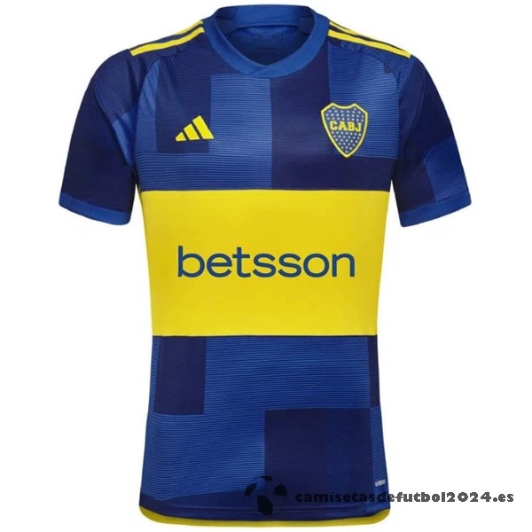 Tailandia Casa Camiseta Boca Juniors 2023 2024 Azul Amarillo Venta Replicas