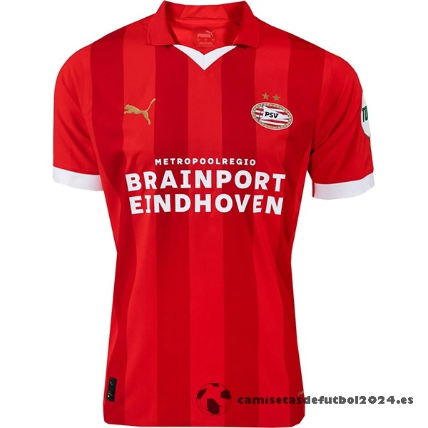 Tailandia Casa Camiseta Eindhoven 2023 2024 Rojo Venta Replicas
