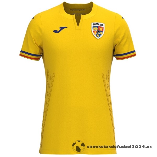 Tailandia Casa Camiseta Rumania 2023 Amarillo Venta Replicas