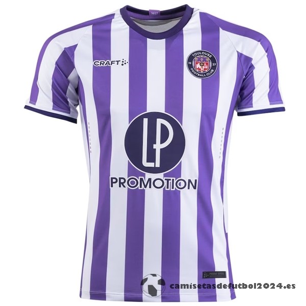 Tailandia Casa Camiseta Toulouse 2023 2024 Purpura Blanco Venta Replicas
