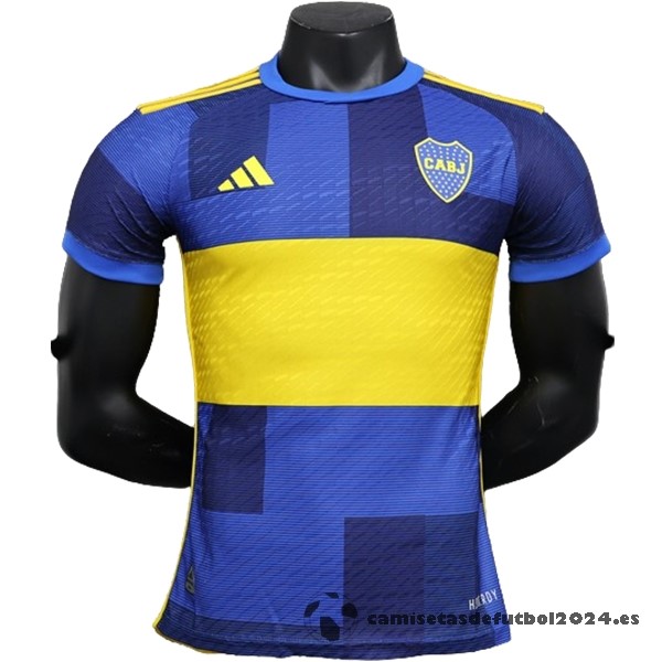 Tailandia Casa Jugadores Camiseta Boca Juniors 2023 2024 Azul I Amarillo Venta Replicas